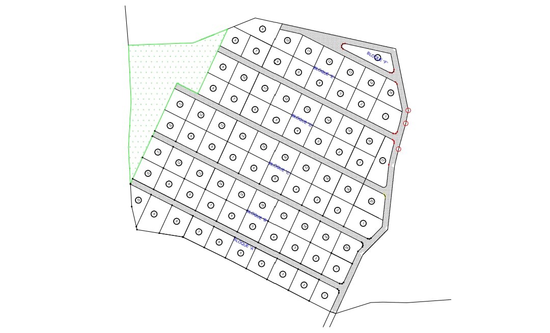 35 ACRES FOR SALE IN UTILA BAY ISLANDS OF HONDURAS - Plano 3